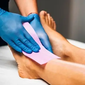 Waxing hair removal service